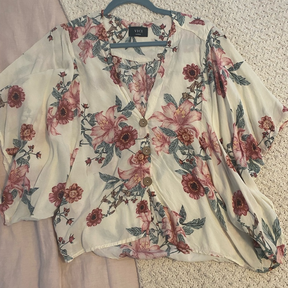 Floral blouse